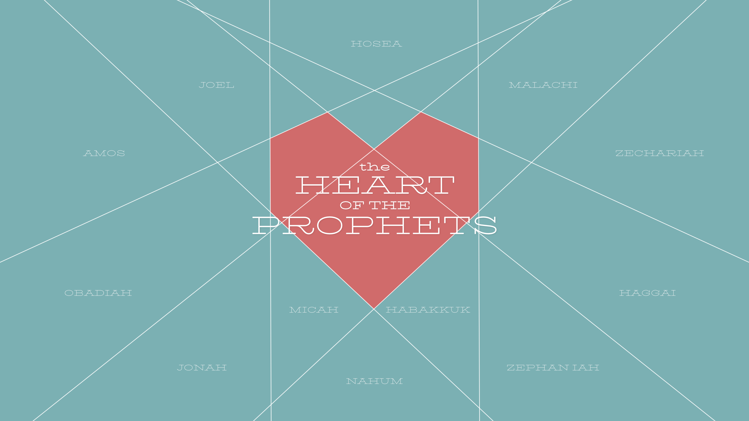 The Heart of the Prophets – The Comfort of the Lord – Nahum